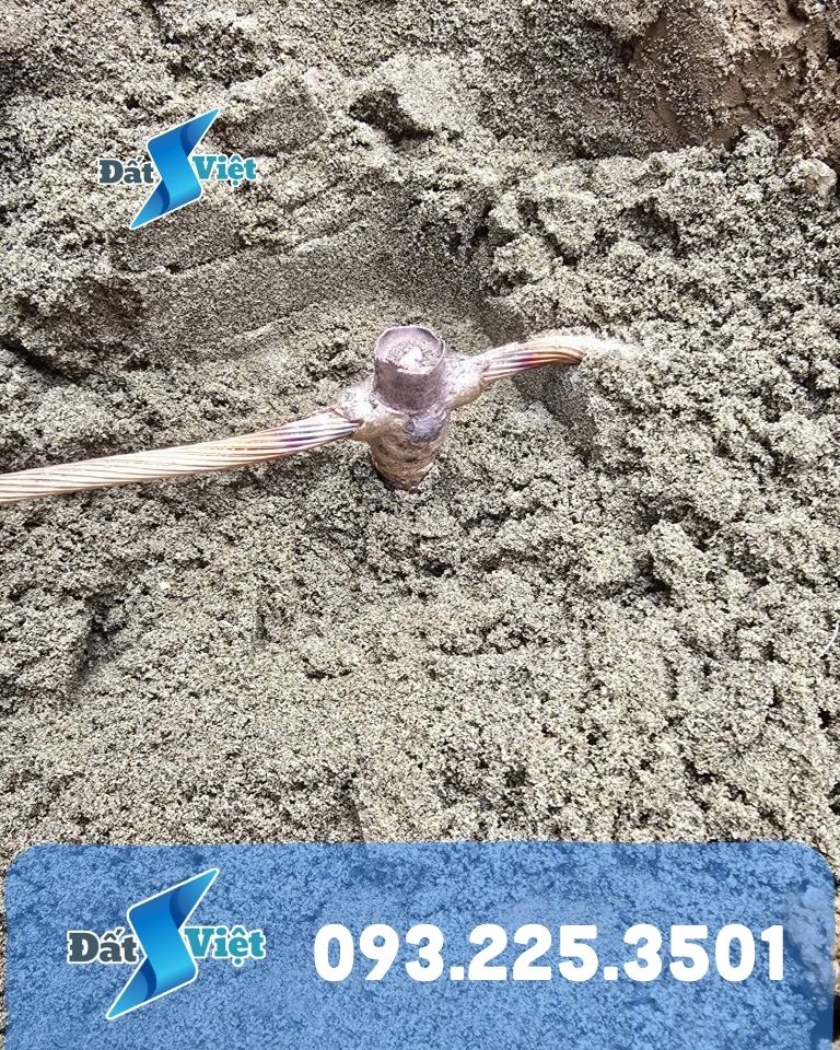 Đóng cọc tiếp địa chống sét tại Phủ Lý Ninh Bình