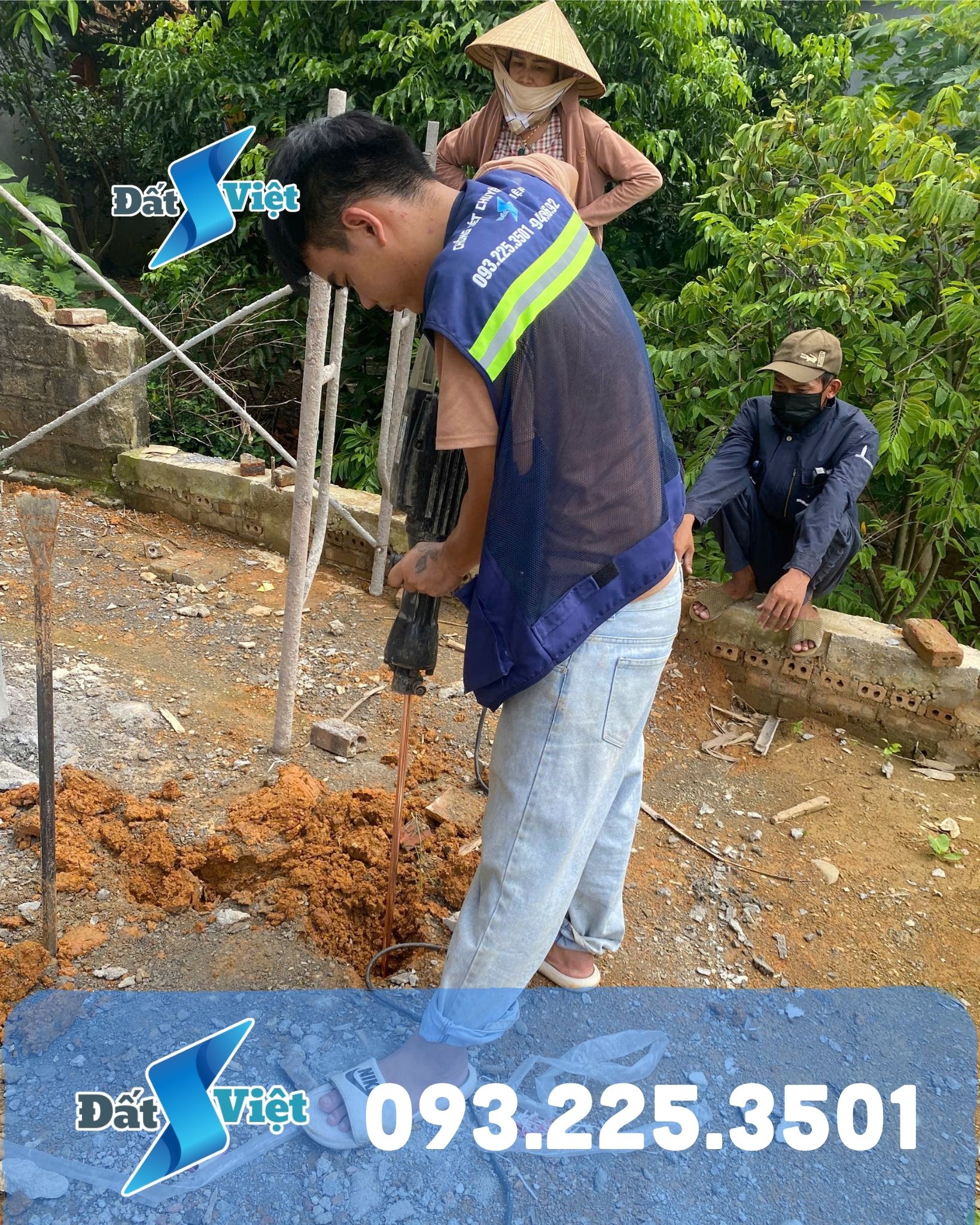 Thi công chống sét nhà mái Thái tại Hải Lựu Phú Thọ