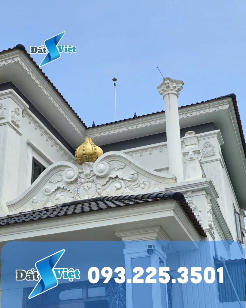 Thi công chống sét nhà 2 tầng tại Thái Bình
