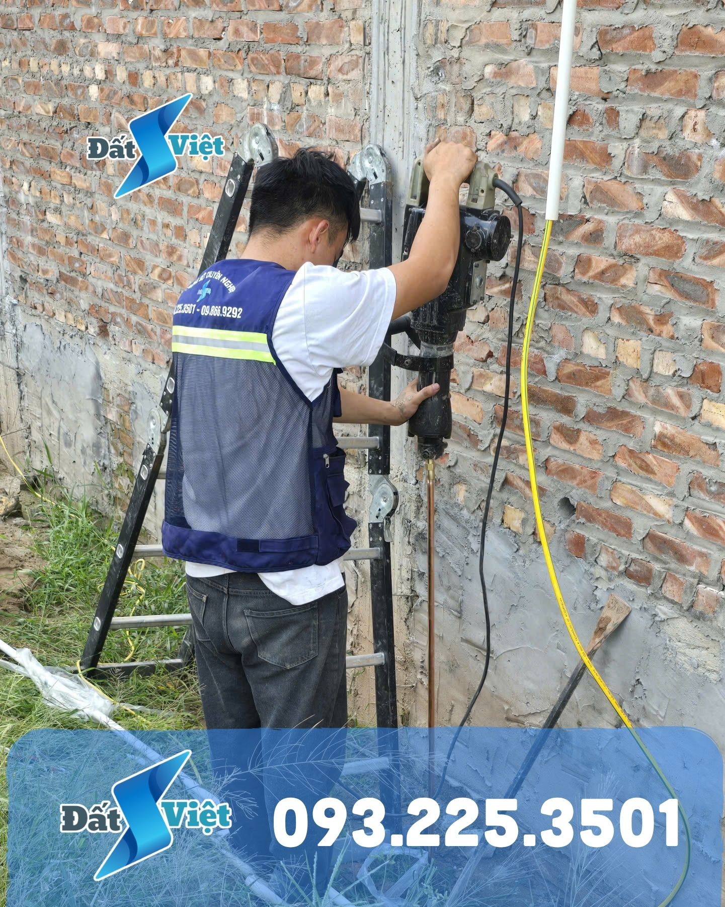 Thi công chống sét nhà mái Thái tại Văn Giang Hưng Yên
