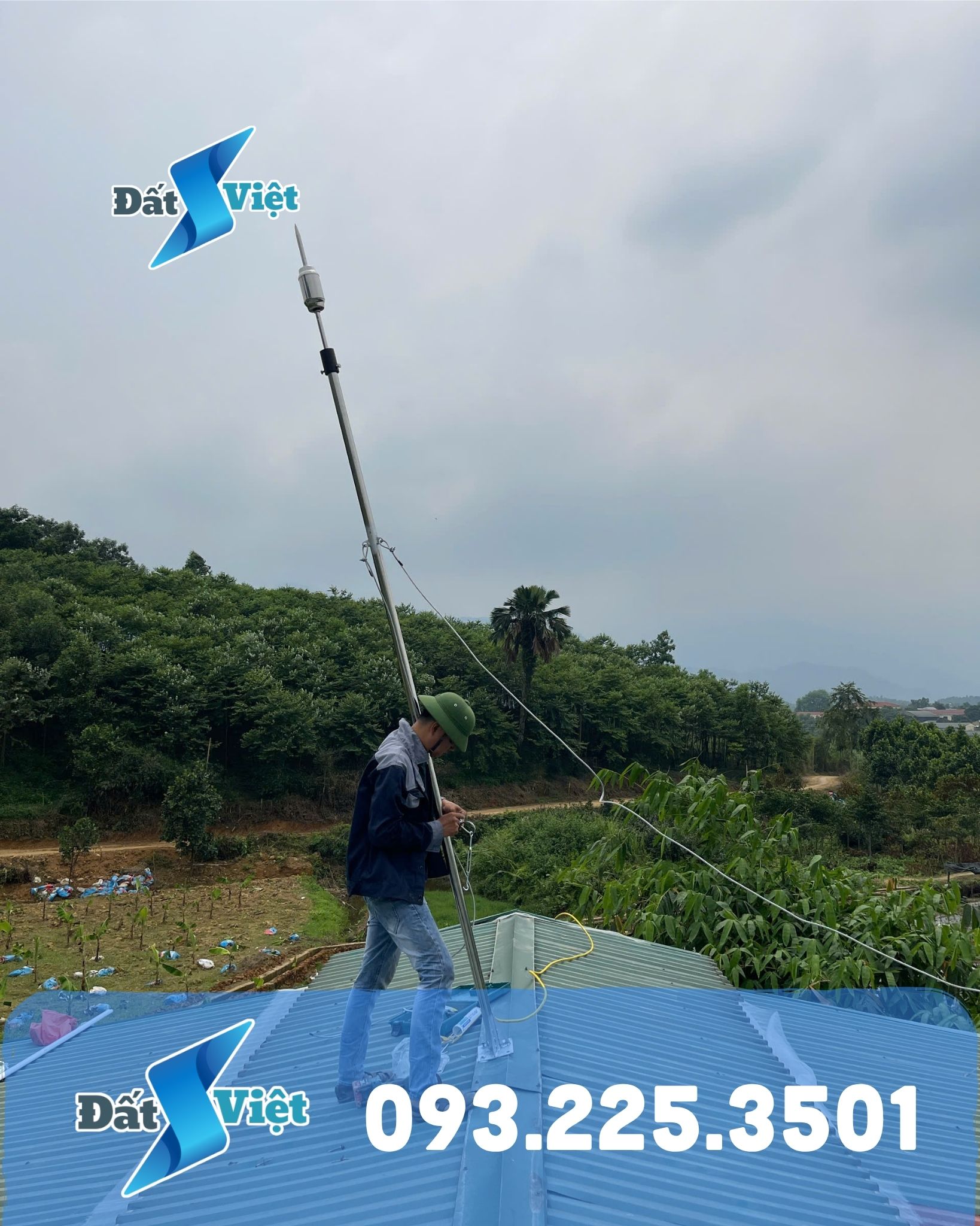 Thi công chống sét nhà xưởng tại Đan Phượng Hà Nội