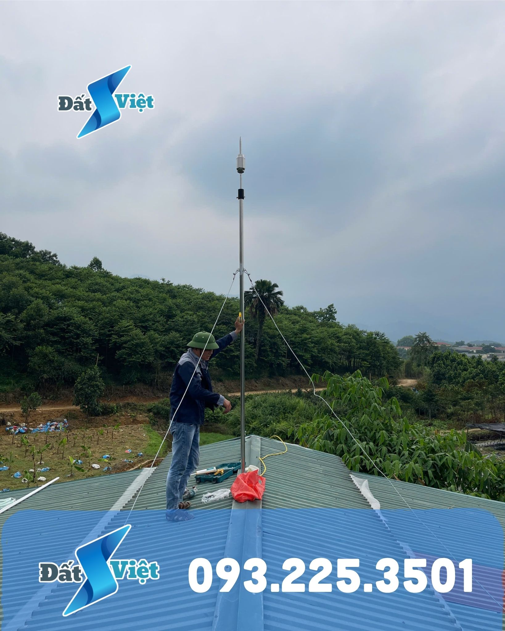 Thi công chống sét nhà xưởng tại Đan Phượng Hà Nội