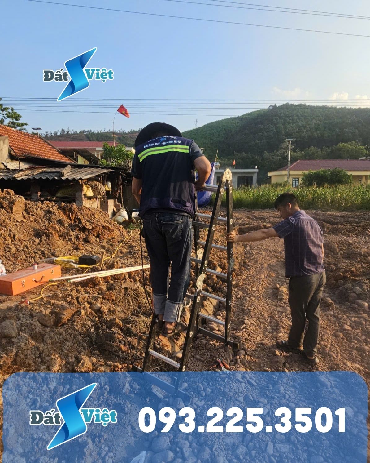Thi công chống sét tại Sông Lô Phú Thọ