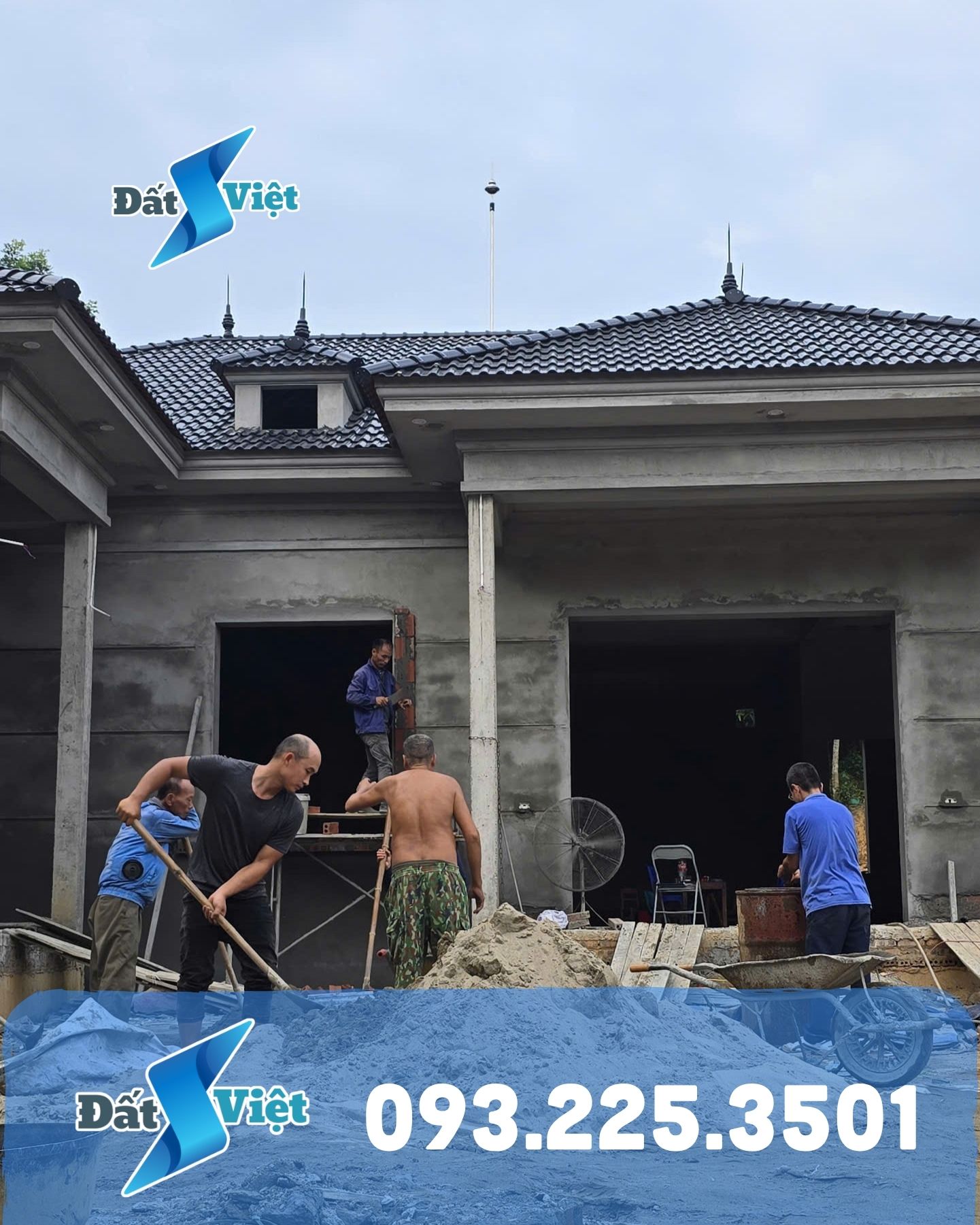 Thi công chống sét nhà vườn tại Thanh Ba Phú Thọ