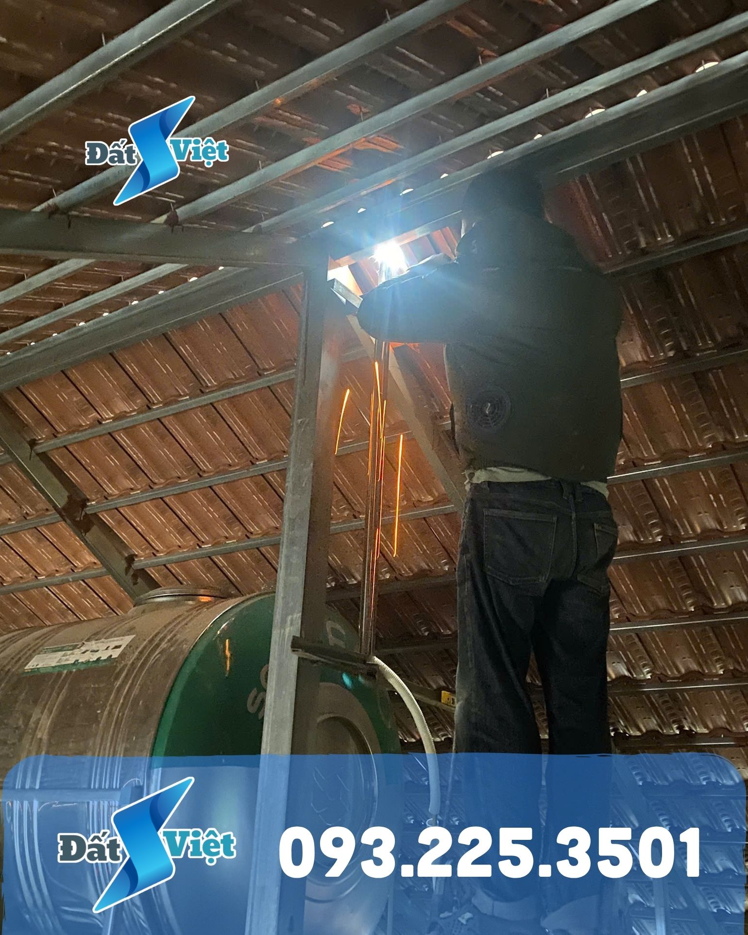 Thi công chống sét nhà vườn tại Thanh Ba Phú Thọ